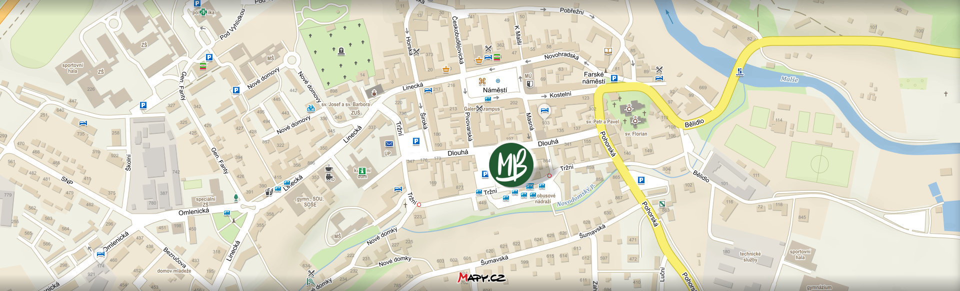 Mapa - kde nás najdete